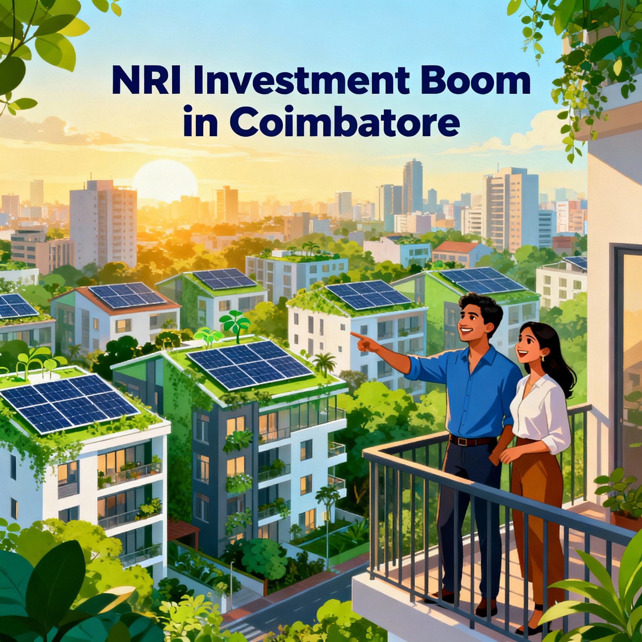 Coimbatore Emerges as an NRI Real Estate Hotspot — Green Living Meets Smart Investment