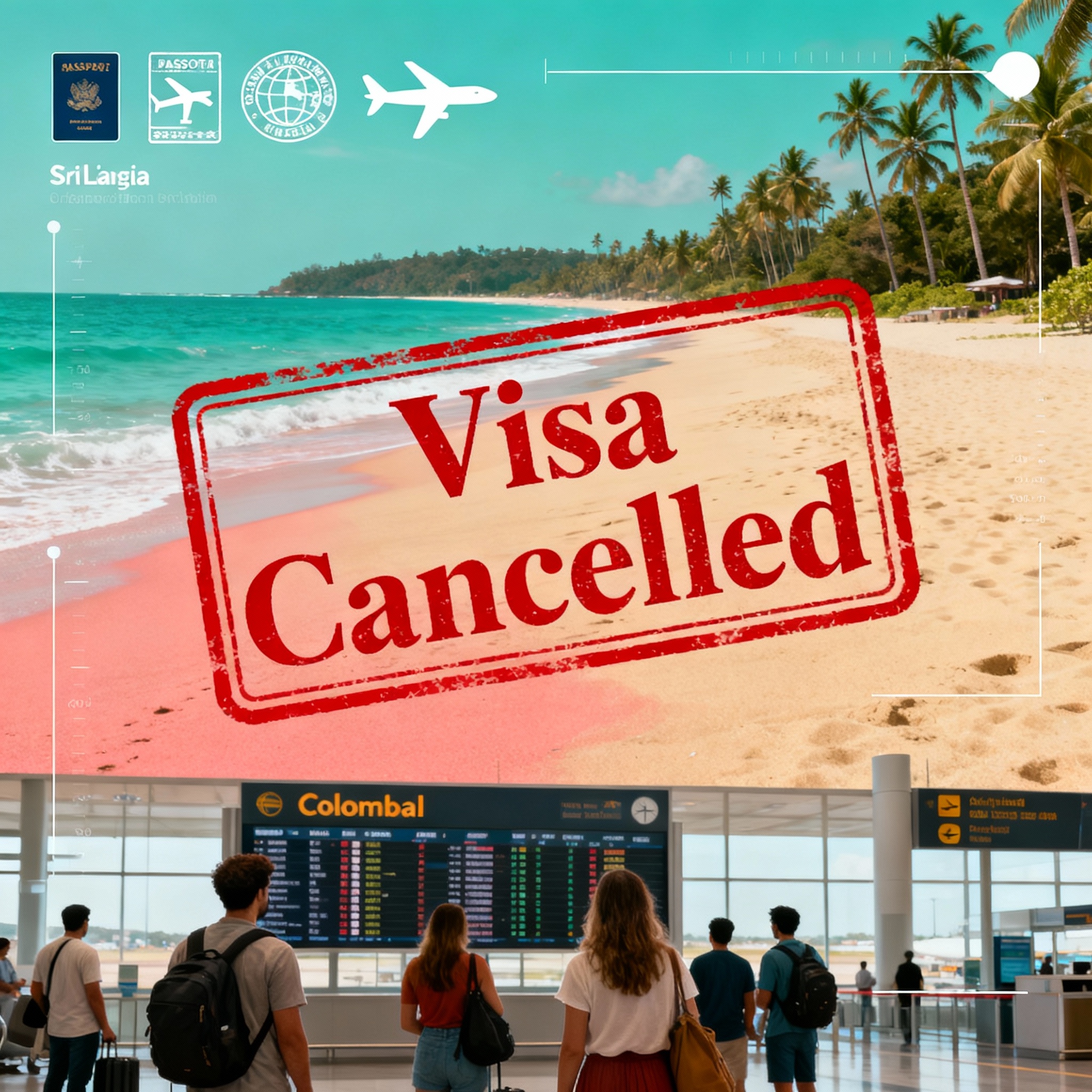 Sri Lanka’s Visa-Free Travel Plan for 40 Nations on Hold